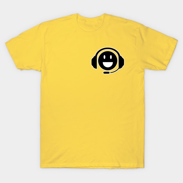 Gamoji Dark Happy Alt T-Shirt by Gamers Gear